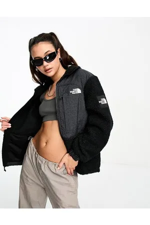 The North Face NSE Seasonal Denali - Giacca in pile nero con zip