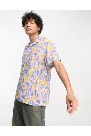 Weekday Coffee - Camicia a maniche corte con stampa a fiori