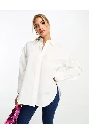 Camicia dad fit bianca