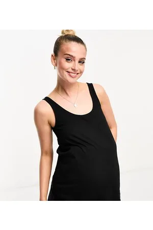 ASOS Esclusiva ASOS DESIGN Maternity - Mix & Match - Canotta del pigiama in cotone