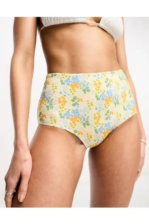 & OTHER STORIES Slip bikini a fiori a vita alta