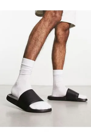 New Look Sliders nere tinta unita