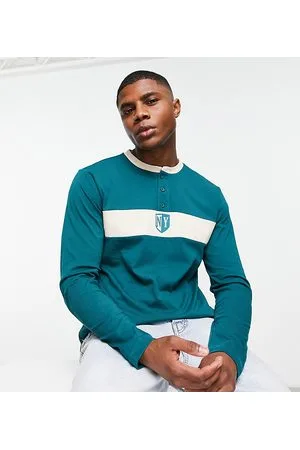 Native Youth T-shirt a maniche lunghe con abbottonatura