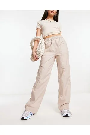 ASOS Pantaloni cargo minimal color pietra