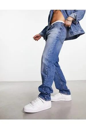 ASOS Jeans dritti lavaggio medio