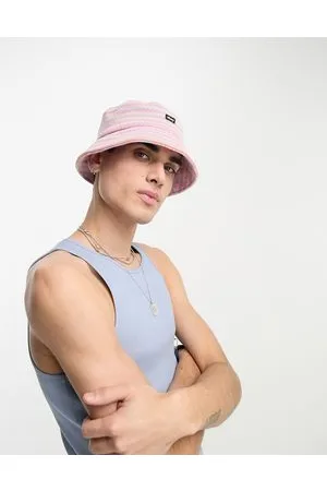 Obey Anno - Cappello da pescatore rosa e