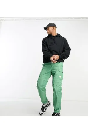 The North Face In esclusiva per ASOS - - Alrescha - Pantaloni cargo verdi con fondo rimovibile con zip