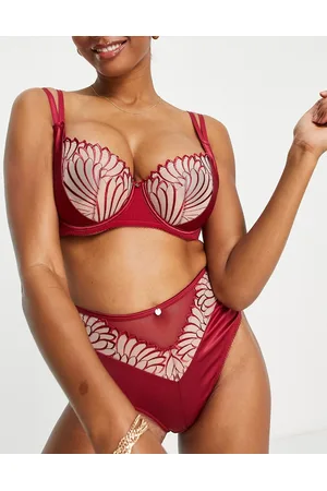 Curvy Kate Scantilly by - Fallen Angel - Reggiseno a balconcino non imbottito in rete trasparente con ricami