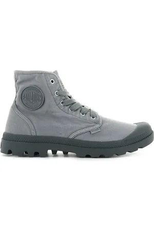 Palladium Pampa - Scarponcini alti classici grigi