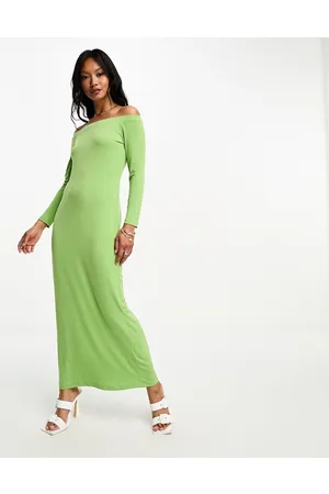 Glamorous Vestito midi in jersey con spalle scoperte
