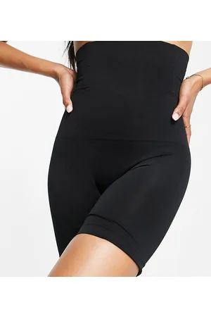 Fashionkilla Pantaloncini modellanti glamour a vita alta neri