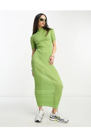 Weekday Claire - Vestito midi in maglia