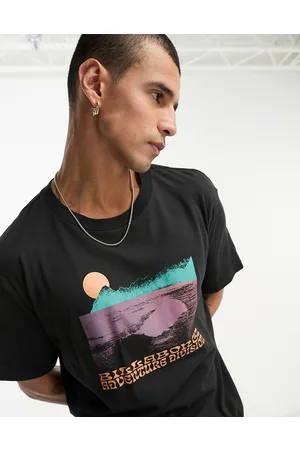 Billabong Alaska - T-shirt nera con onda