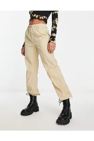 Heartbreak Pantaloni parachute color pietra