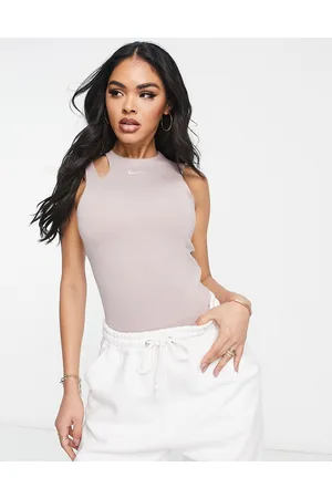 Nike Essential - Body color talpa con cut-out e logo piccolo