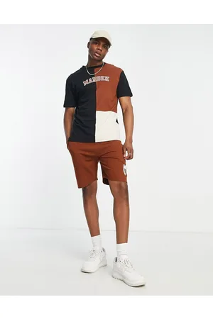 Marbek T-shirt color block stile college