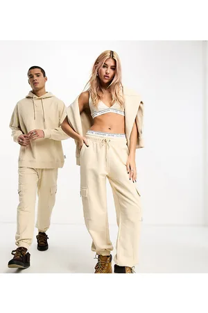 Calvin Klein Joggers cargo unisex beige - In esclusiva per ASOS