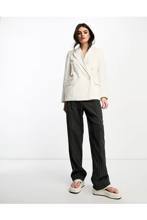 & OTHER STORIES Blazer doppiopetto in lino
