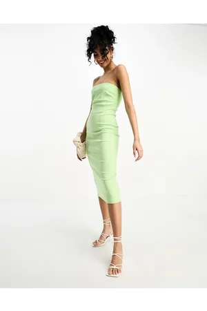 NA-KD X Josefine HJ - Vestito midi strutturato a fascia
