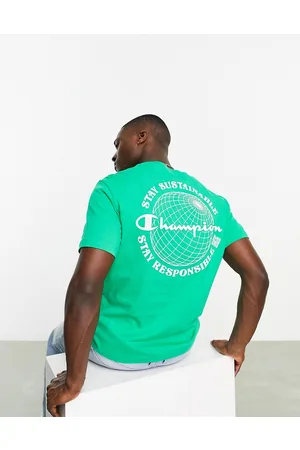 Champion Rochester Future - T-shirt con stampa di globo sul retro