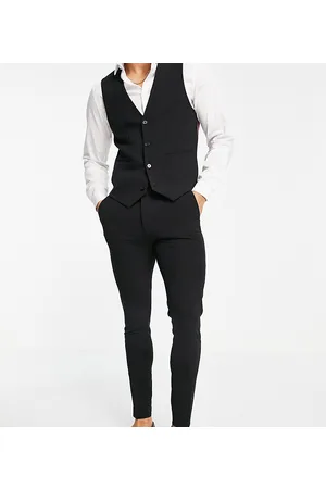 ASOS Pantaloni da abito super skinny neri