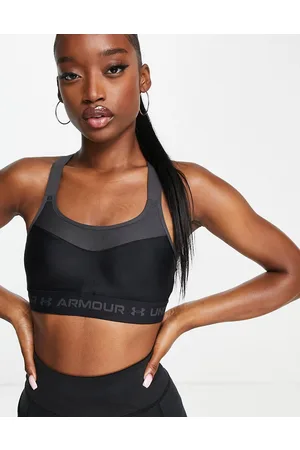 Under Armour Reggiseno sportivo a supporto elevato con incrocio sul retro