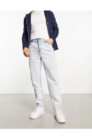 Bolongaro Jeans affusolati comodi azzurri
