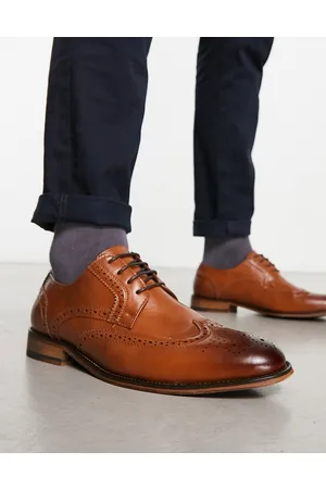 Office Scarpe derby color cuoio con 4 occhielli