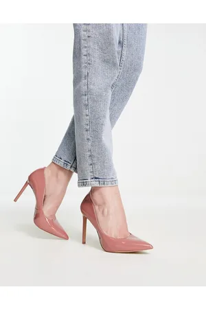 Aldo Stessy 2.0 - Scarpe con tacco in vernice marrone medio