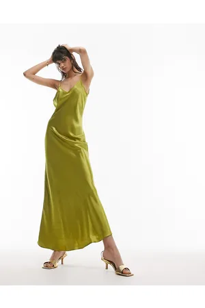 Topshop Vestito lungo a canottiera pallido