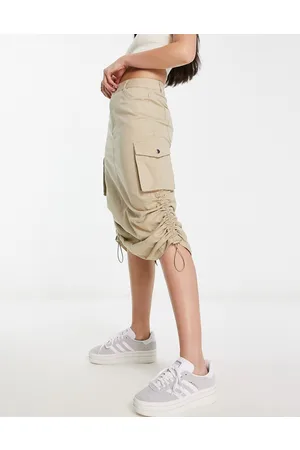 New Look Gonna midi cargo color pietra