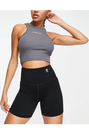 Gym King Dominate - Pantaloncini neri da 5"