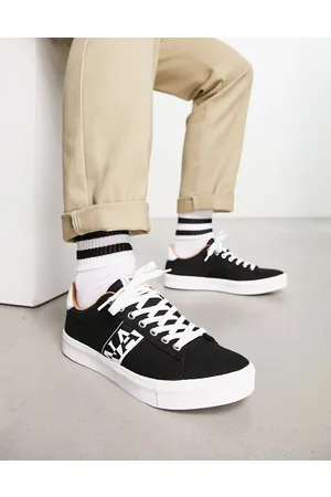 Napapijri Den - Sneakers in tela bianche e nere