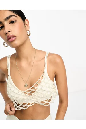 Never Fully Dressed Brassière da sposa decorata con perle