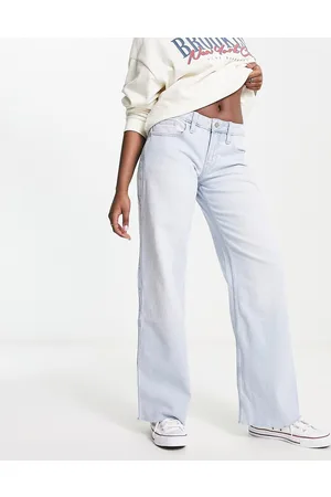 Hollister Jeans extra larghi a vita bassa vintage lavaggio chiaro
