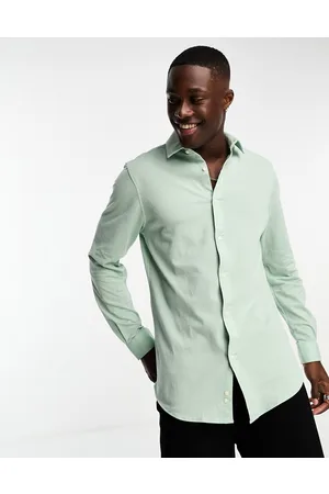 Harry Brown Camicia piqué slim fit in cotone