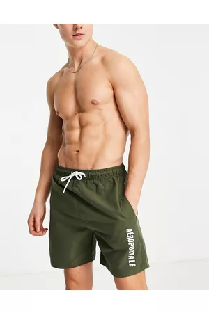 Aeropostale Pantaloncini da bagno scuro con logo
