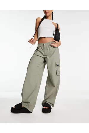 Dr Denim Lynn - Pantaloni cargo grigi