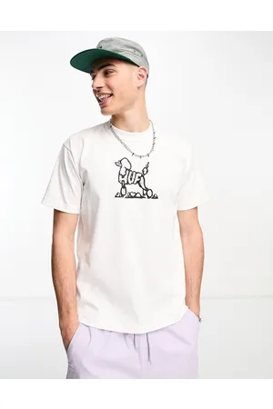 Huf Best In Show - T-shirt bianca con stampa sul petto
