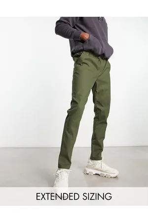 ASOS Chino skinny color kaki scuro