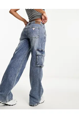 Guess Jeans cargo lavaggio medio in coordinato