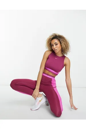 Nike Nike Pro - Femme Training - Crop top senza maniche in tessuto Dri-FIT
