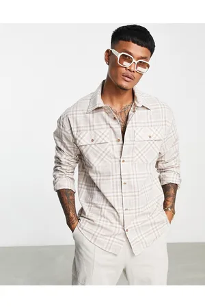 Il Sarto Camicia color crema a quadri