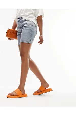 Topshop Georgia - Sandali bassi infra-alluce arancioni