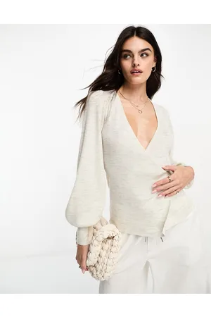 In wear InWear - Panje - Cardigan a portafoglio mélange a coste