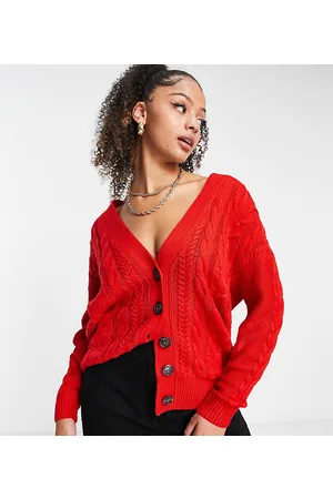 Brave Soul Tall - Jenner - Cardigan taglio lungo in maglia a trecce