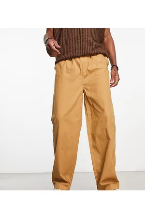 COLLUSION Pantaloni cargo color cuoio
