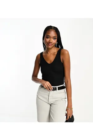 Brave Soul Tall - Brenda - Body senza maniche con scollo a V