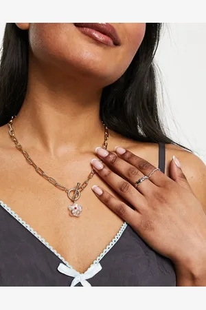 petit moments Collana color con charm pendente a forma di margherita
