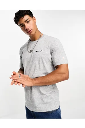 Champion Legacy - T-shirt grigia con logo piccolo